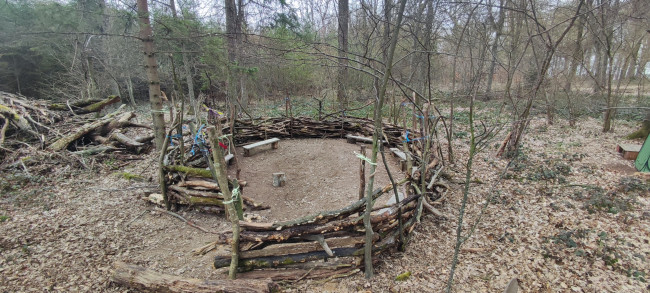 Waldkindergarten Sitzkreis